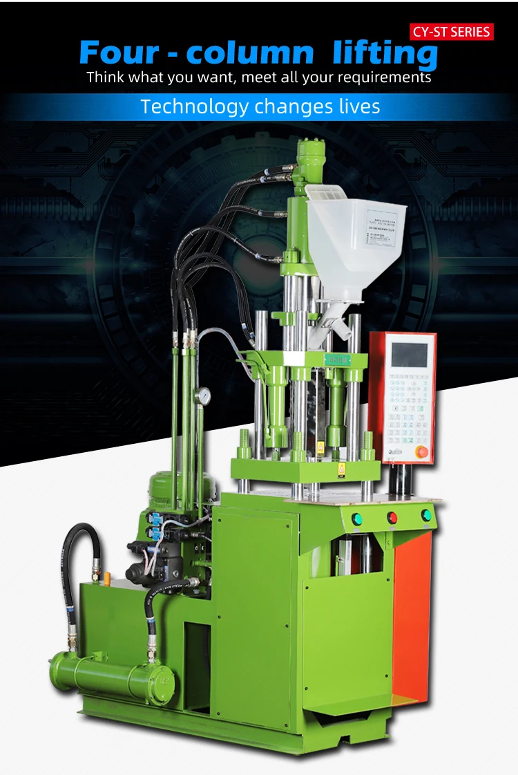 Injection Lead Machine 5-Lead ECG Cable Manufacturing Machine Automatic Vertical Injection ...