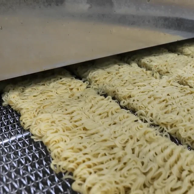 Food Grade Stainless Steel Chain Link Spiral Wire Mesh Conveyor Belt for Steam Box of Instant Noodle Making Machine 6