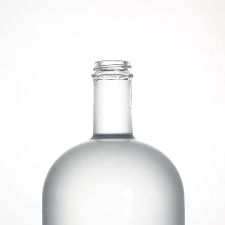 Large Capacity 1750ml 1500ml 1.75L 1.5L Super Flint Spirit Liquor Whisky Rum Vodka Gin Brandy Tequila Glass Bottle with Cap