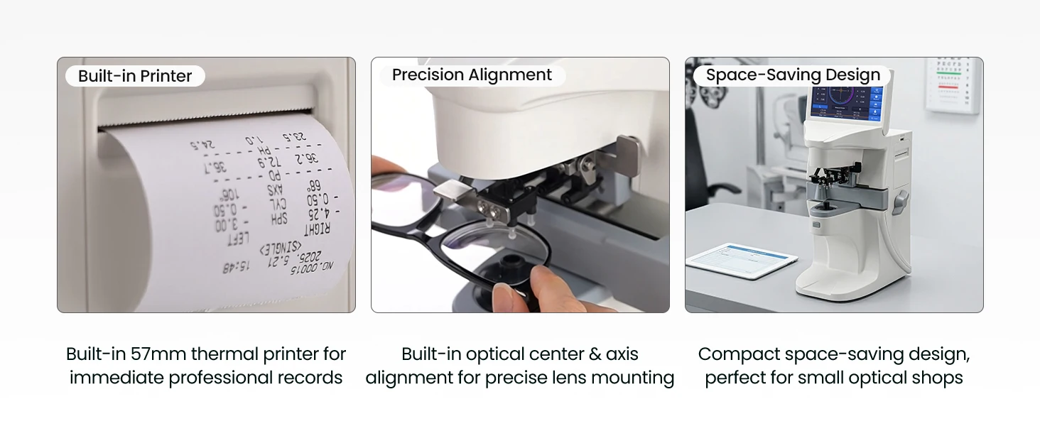 Hot Sale Optometry Instruments Automatic Optical Focimeter Lensometer Digital Auto Lens Meter