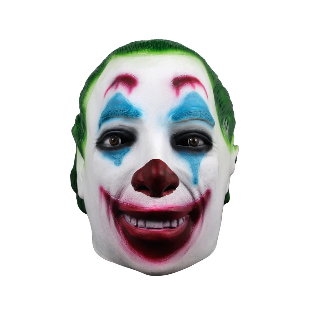 Molezu Green Hair Latex Halloween Props Stephen King's It Pennywise Scary  Creepy Clown Horror Ghost Festival Mask - Buy Latex Creepy Halloween Clown  Mask For Halloween Party,Stephen King's It Pennywise Scary Latex