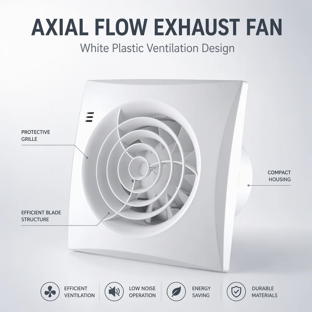 Axial Flow Fan, Battery, Plastic - detail 6
