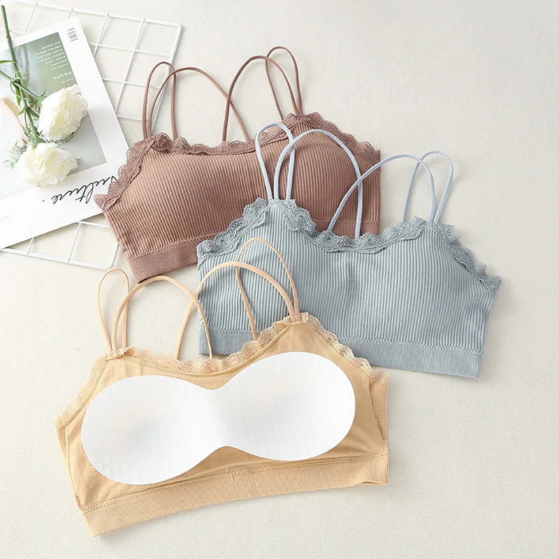 under $1.5 cheap lace bralette top