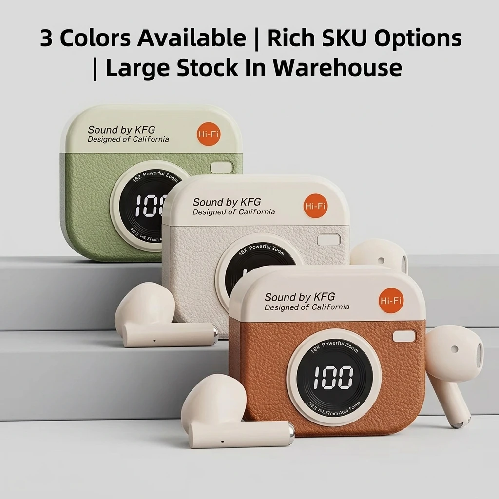 B2B Retro Wireless In-Ear Headset High Quality Sports TWS Earbuds Gear Noise Reduction H aperçu 4