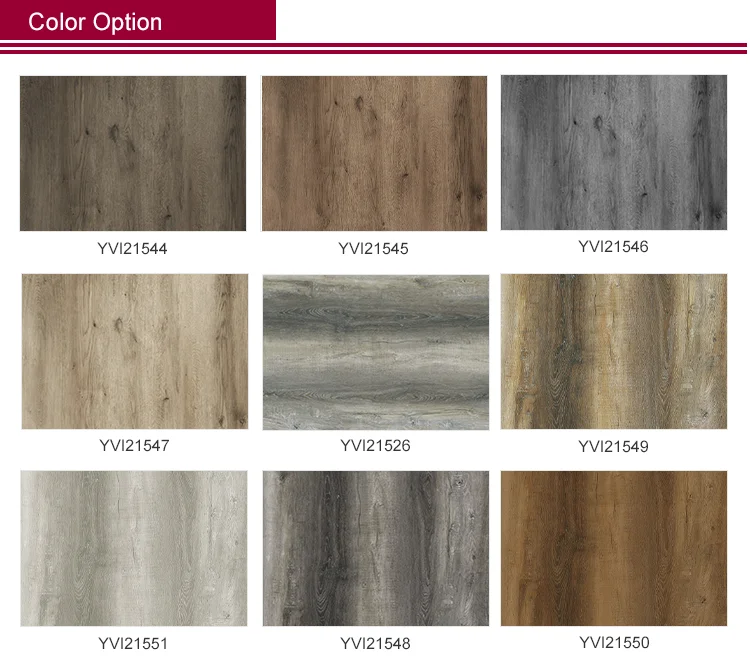Dry Back Plastic PVC/SPC/Vinyl Flooring Waterproof Anti Slip Pvc Plank Floor