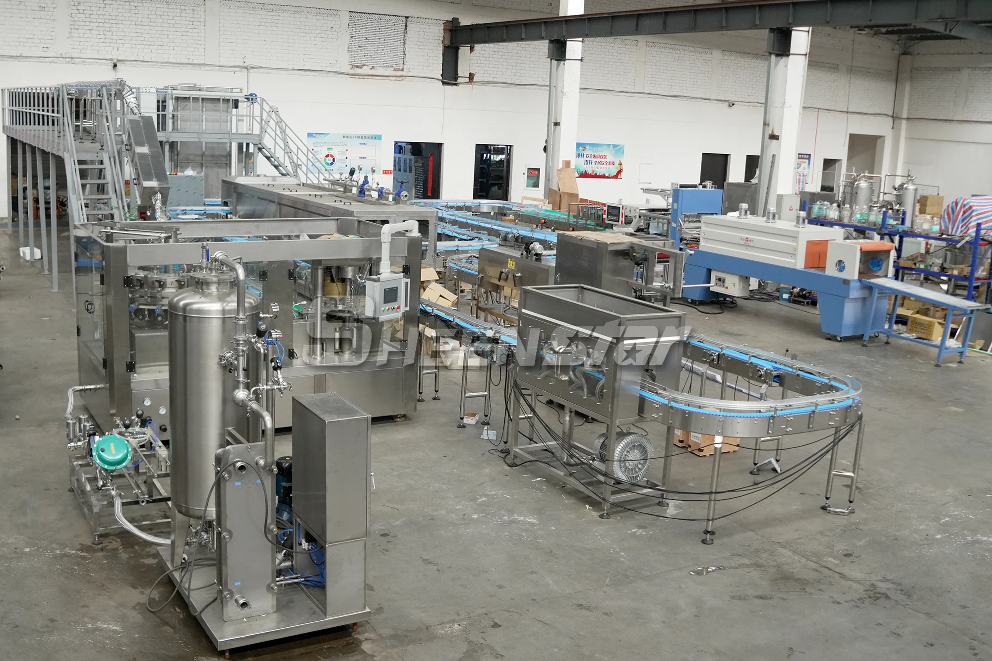 Automatic Tin Can Filling Seaming Packing Aluminum Can Filling Machine Line