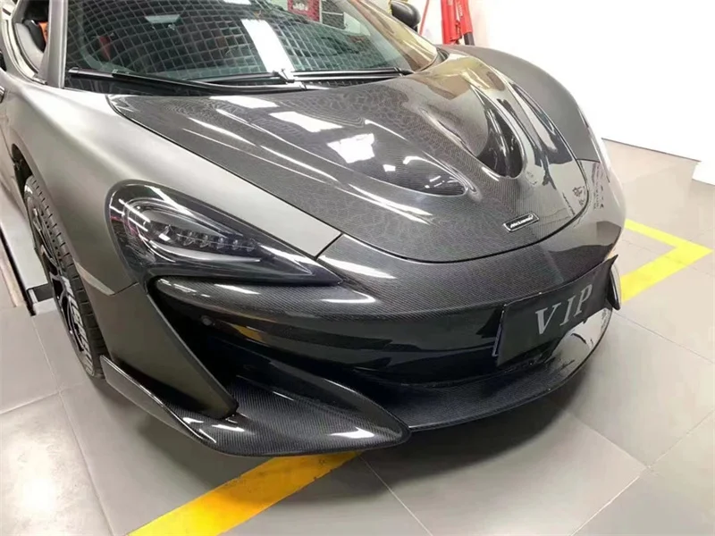 Carbon Fiber Body Kit Bumpers Side Skirts Wing And Hood For Mclaren 570 ...