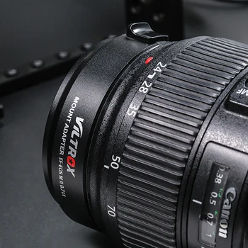 VILTROX Lens Adapter EF-EOSM II 0.71x Speed Booster for Canon EF Lens to EOS EF-M Mirrorless Camera M50 AF Auto Focal Reducer detail image