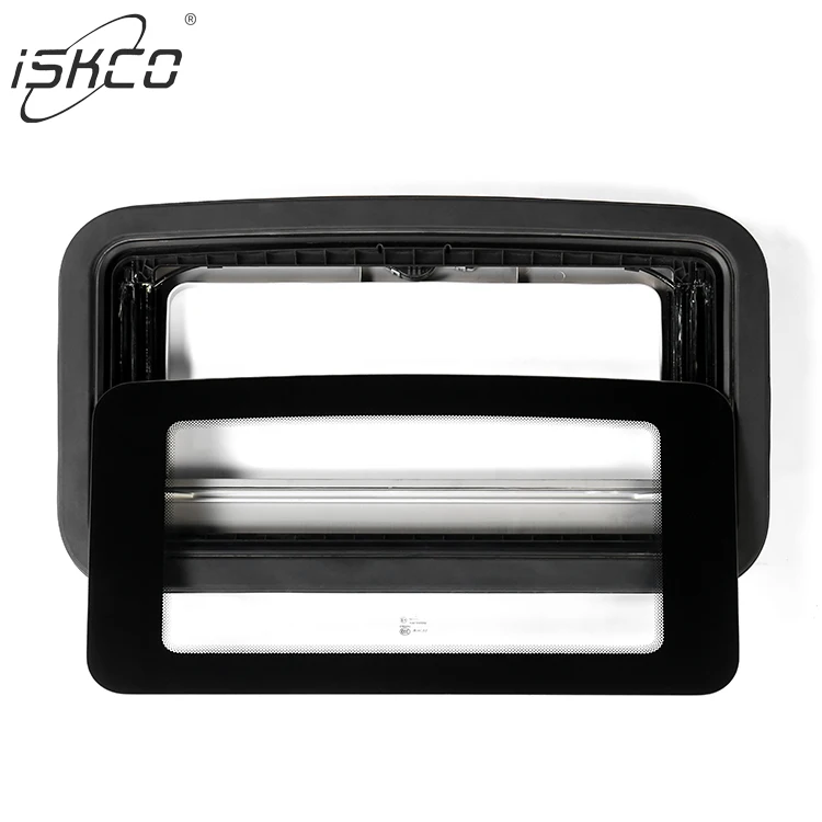 Auto Universal Sunroof Glass Assembly With Electric Sunroof Curtain