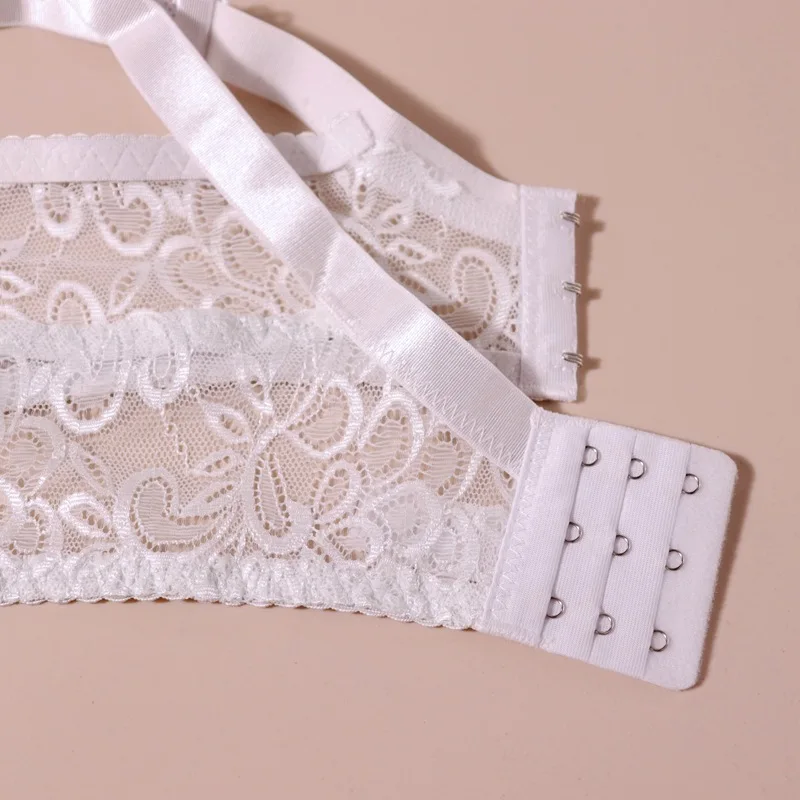 Plus Size Bra Panty Set New Design Underwear Nonpadded Bralette Women