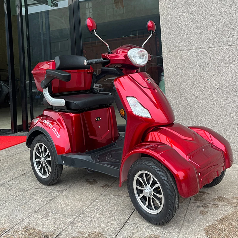 EEC/COC Certificate Max Speed 25km/h Four Wheels Electric Mobility Scooter for Elderly 1000W 60V20AH Lead Acid Battery