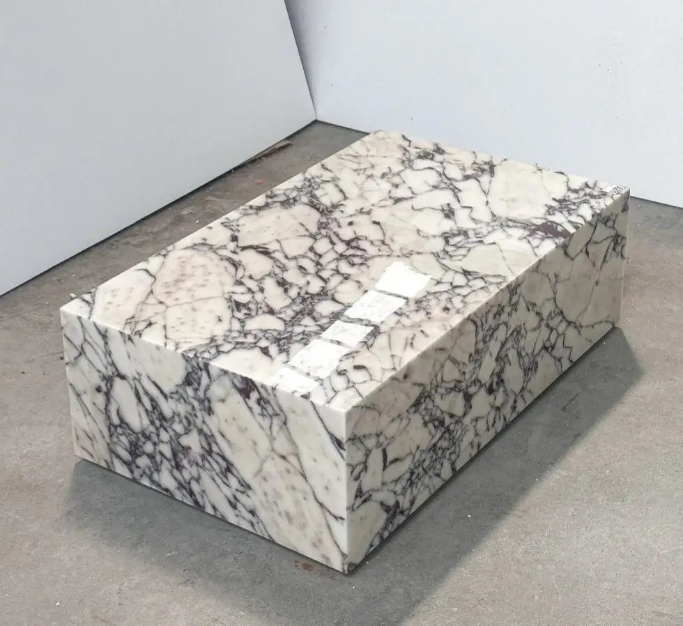 product paia stone furniture modern villa indoor coffee table low plinth luxury natural customized calacatta viola marble side table-2