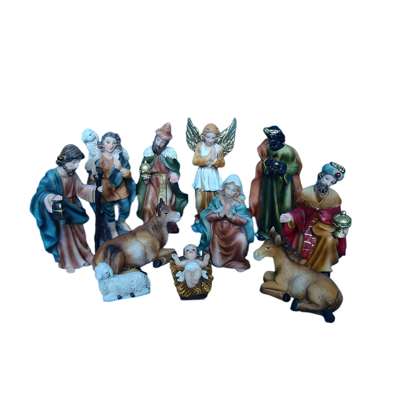 Large Life Size Christmas Figurines Outdoor 100cm Big Size Nativity ...