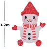 Muñeco de nieve navideño de 1,2 metros