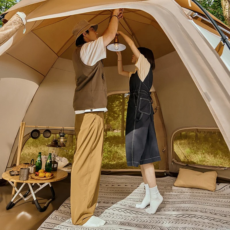 Naturehike Outdoor Camping Yurt Dome Tent MG Octagonal Tent for 4