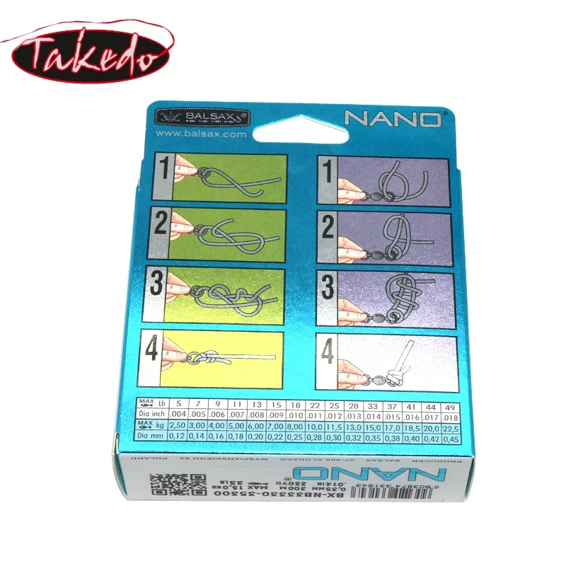 TAKEDO Wholesale 300m NANO Strong Fishing