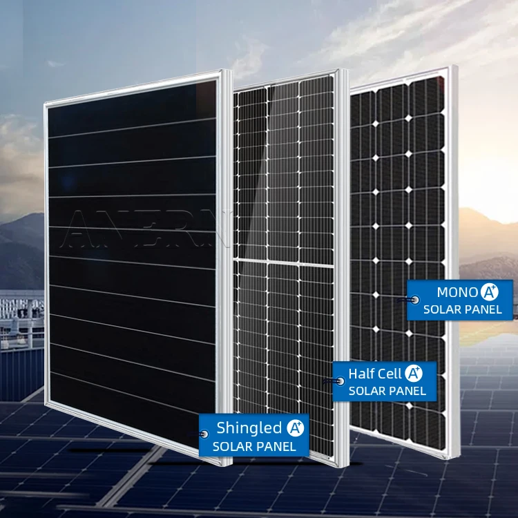 Anern on Grid Solar System 50kw 70kw Solar Energy System