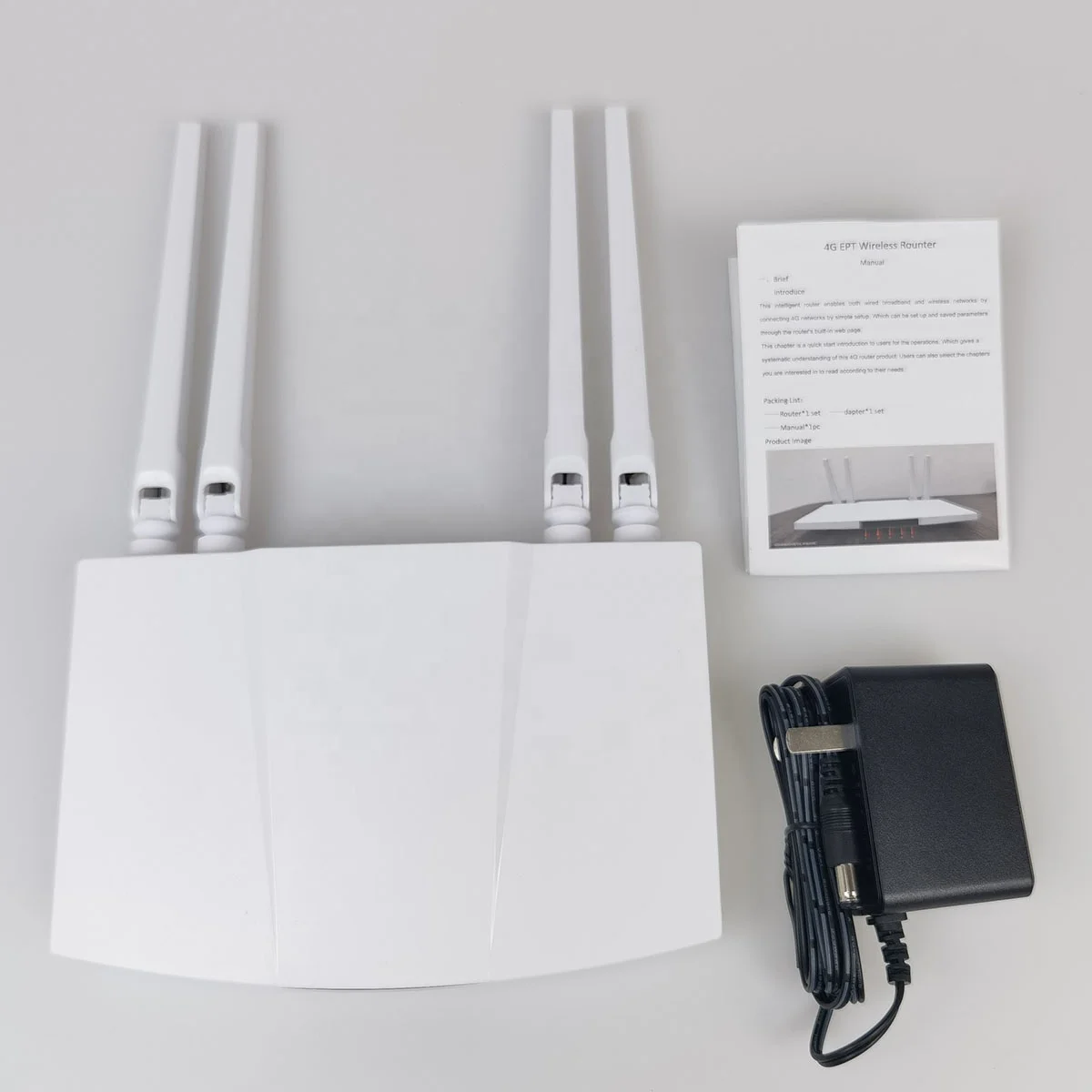 Oem Odm 4g Router With Sim Card 2600mah Battery And 4 Antennas Fast And ...