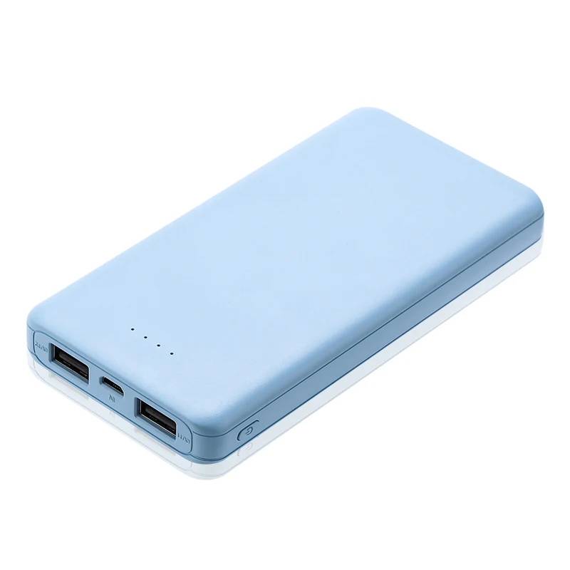 Free Sample High Capacity Dual Output Interface Li-polymer Battery Slim  10000mah Graphene Power Bank