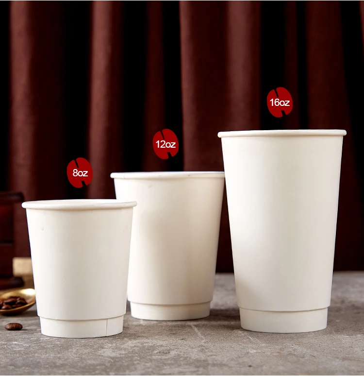 250ml Coffee Cup Disposable With Lid Paper Cups In Turkey