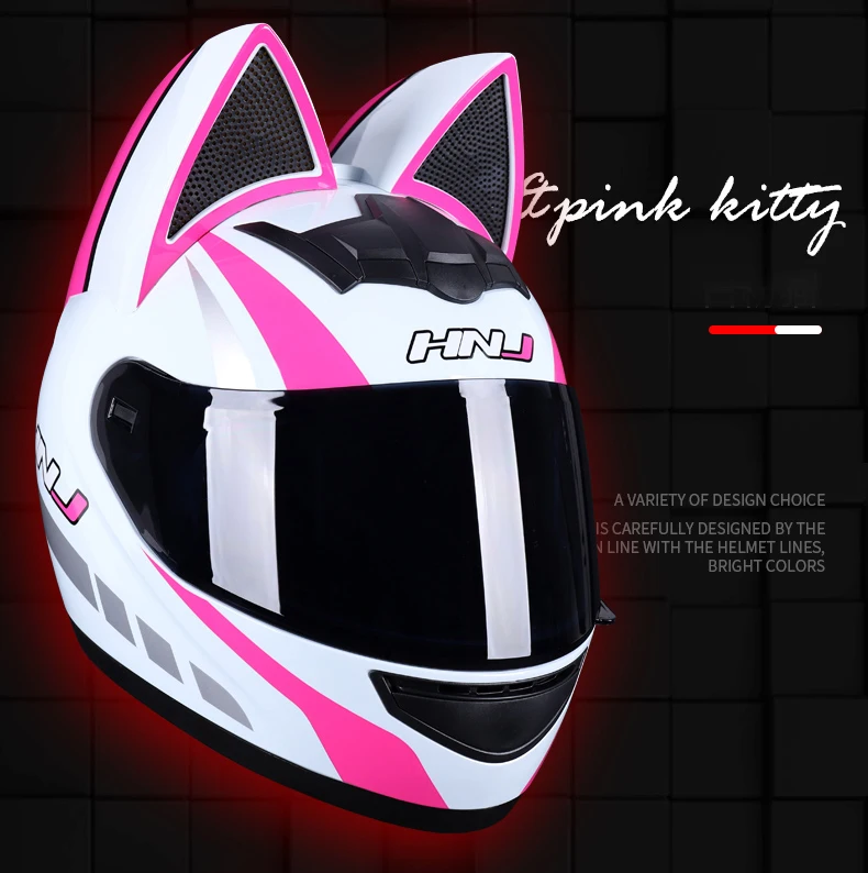 Cat Ears,Unique Motorcycle Helmets 