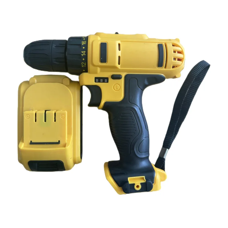 Rechargeable Hand Drill Lithium Battery Hand Drill Multifunctional Electric Driver Pistol Drill