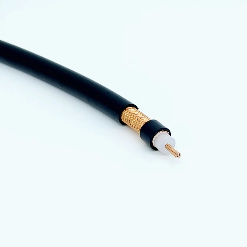 1000 ft 305m High Performance 50ohm Solid PE Insulated RF Coaxial Cable RG214/U