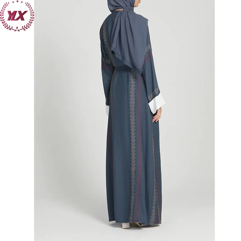 Hot Selling Factory Wholesale Charcoal Blue Embroidery Inner White Slip Dress Cotton Polyester Cotton Long Dresses Casual| Alibaba.com Hot Selling Factory Wholesale Charcoal Blue Embroidery Inner White Slip Dress Cotton Polyester Cotton Long Dresses Casual| Alibaba.com