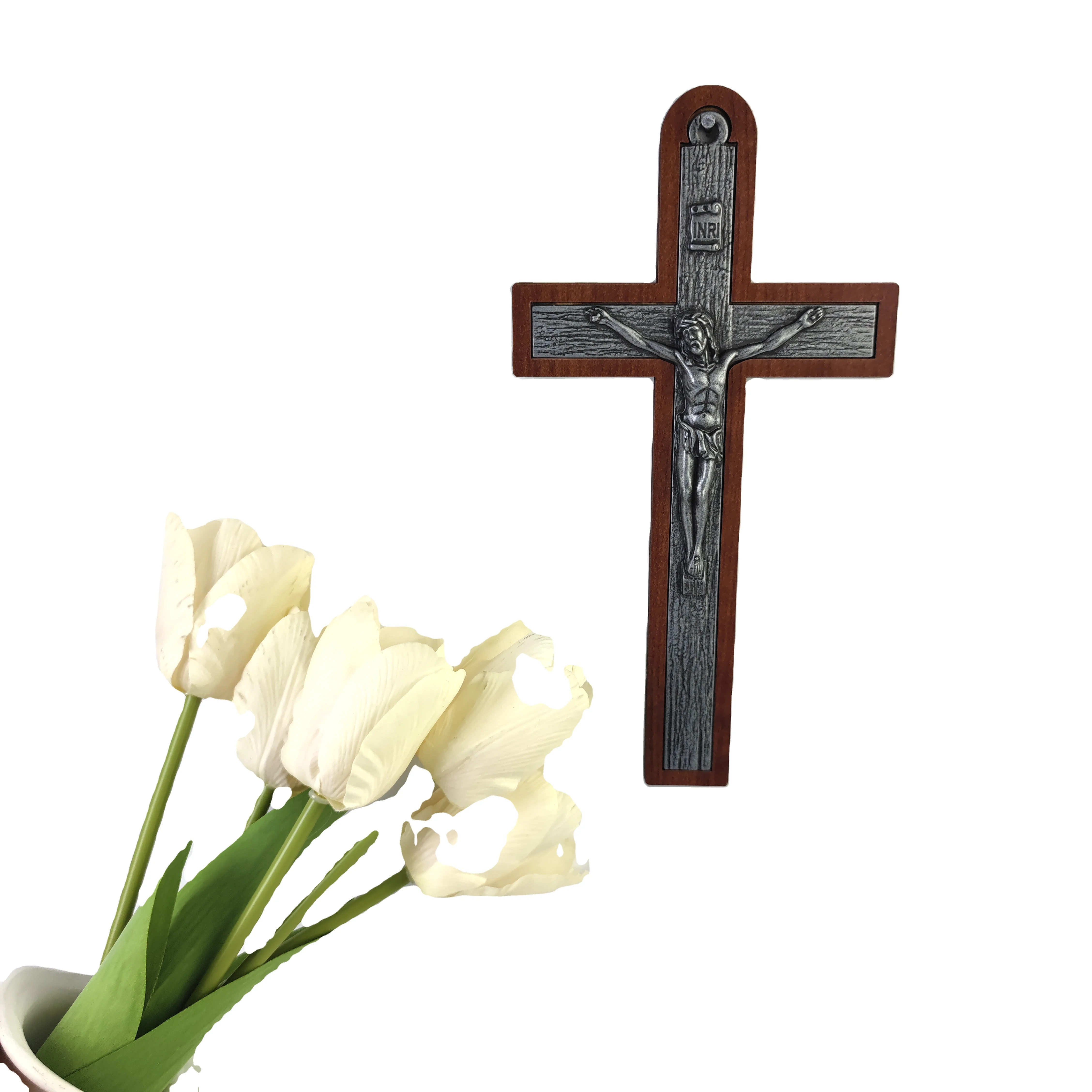 Crucifix Handmade Catholic Solid Wooden Wall Crosses,Crucifix Wall