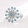 Color oro blanco (turquesa)