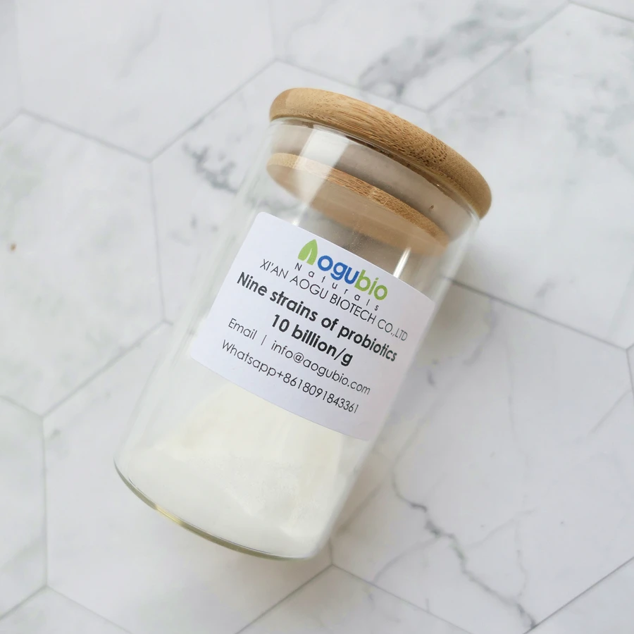 AOGUBIO OEM оптовая продажа порошок пробиотиков Lactobacillus Plantarum 10 миллиардов CFU