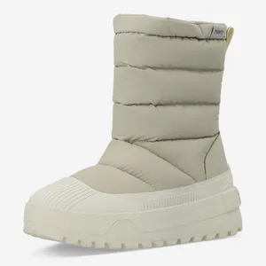 Warmth-30 Russian Winter Waterproof Anti-Slip Durable Unisex Outdoor Snow Boots with Fabric Upper and Carbon Rubber Outsole