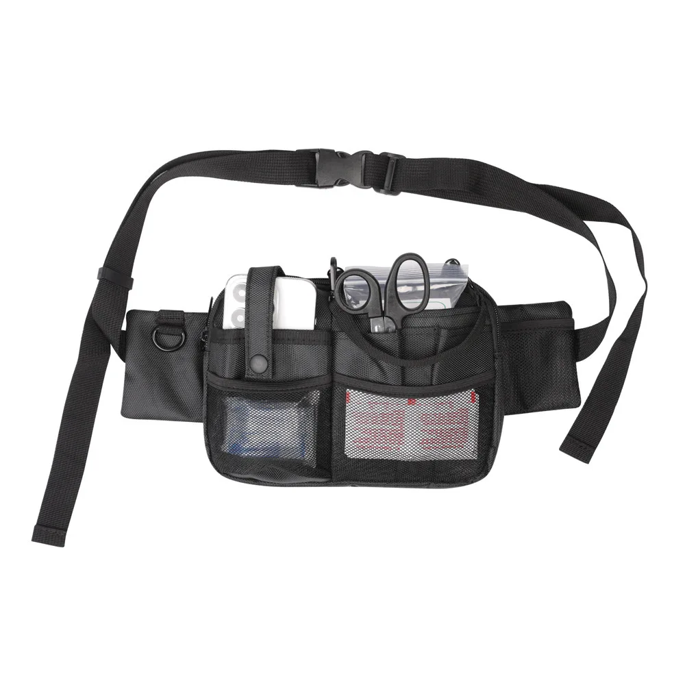 Hot Cross-Border Daily Stylish Nursing Waist Bag Oxford Fabric with Durable Letter Pillow Box Patterns Featuring Logo Belt