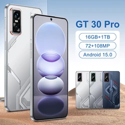 Original Phones GT30 Pro Smartphones 5G Dual SIM Cellphone Mobile