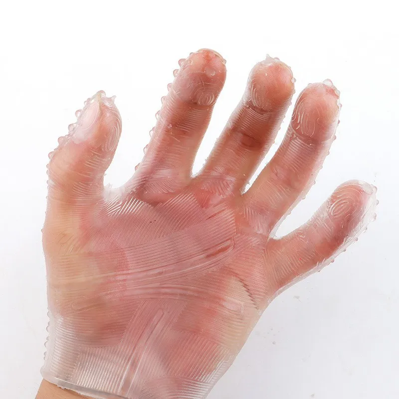 Free Custom Box - Soft Glue Strap on Finger Spiked Gloves Sex Toy Women Vaginal Anal Massage Couple Game Tools