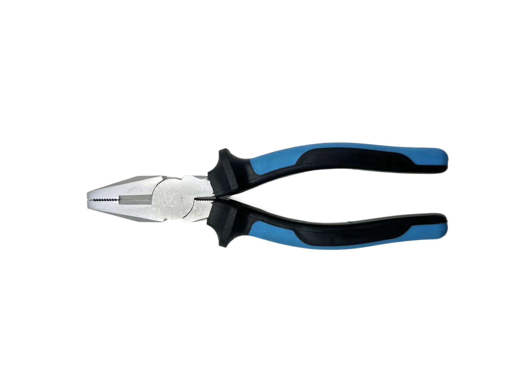 Germany Type8" Multifunction Combination Pliers Serrated Jaw Surface with Soft Grip Plastic Handle Steel Material factory