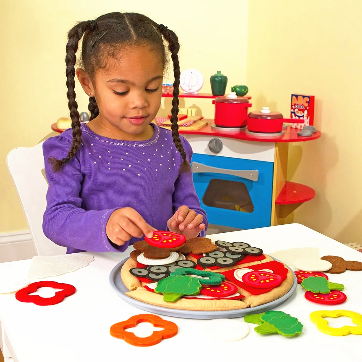 Montessori Role Play Supermarket Kitchen Toy for Kids 3+