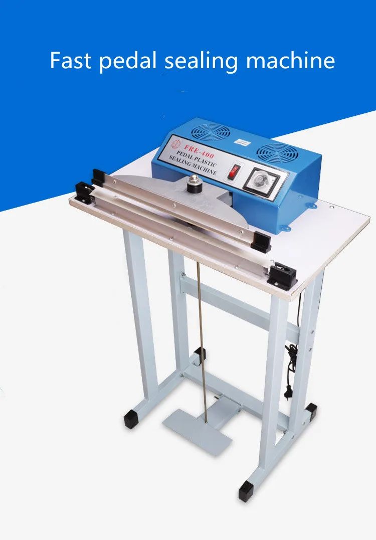 12 heat sealing machine 110V 300mm commercial pedal plastic bag sealing machine Pedal pulse sealing machine