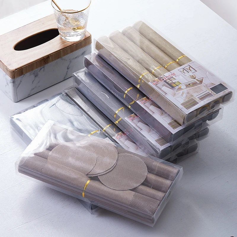 Placemats For Dining Table Set Of 6 Washable Fabric Heat Resistant Non