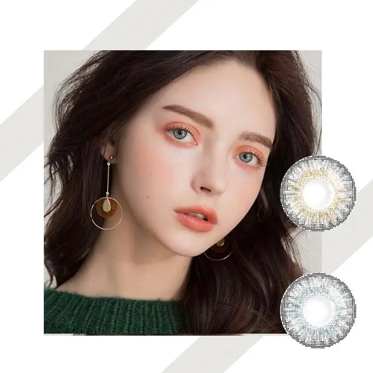 Realkoko Color Contact Lenses Wholesale Manufacturer HEMA Crystal OEM daily disposable contact lenses