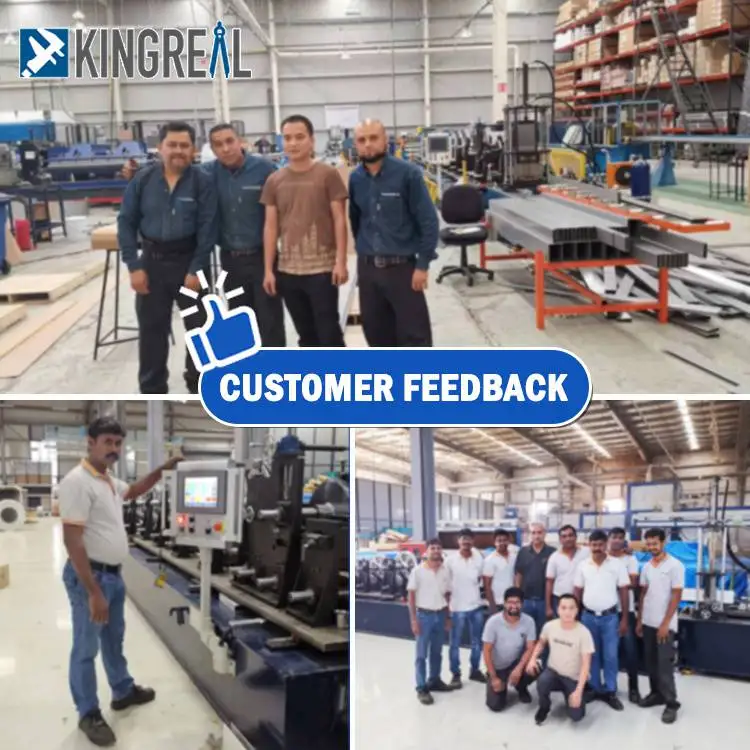 KINGREAL Factory Drop Ceiling Main Tee Cross T Grid Roll Forming Machine for Sale Suspended Ceiling T Bar Making Machine