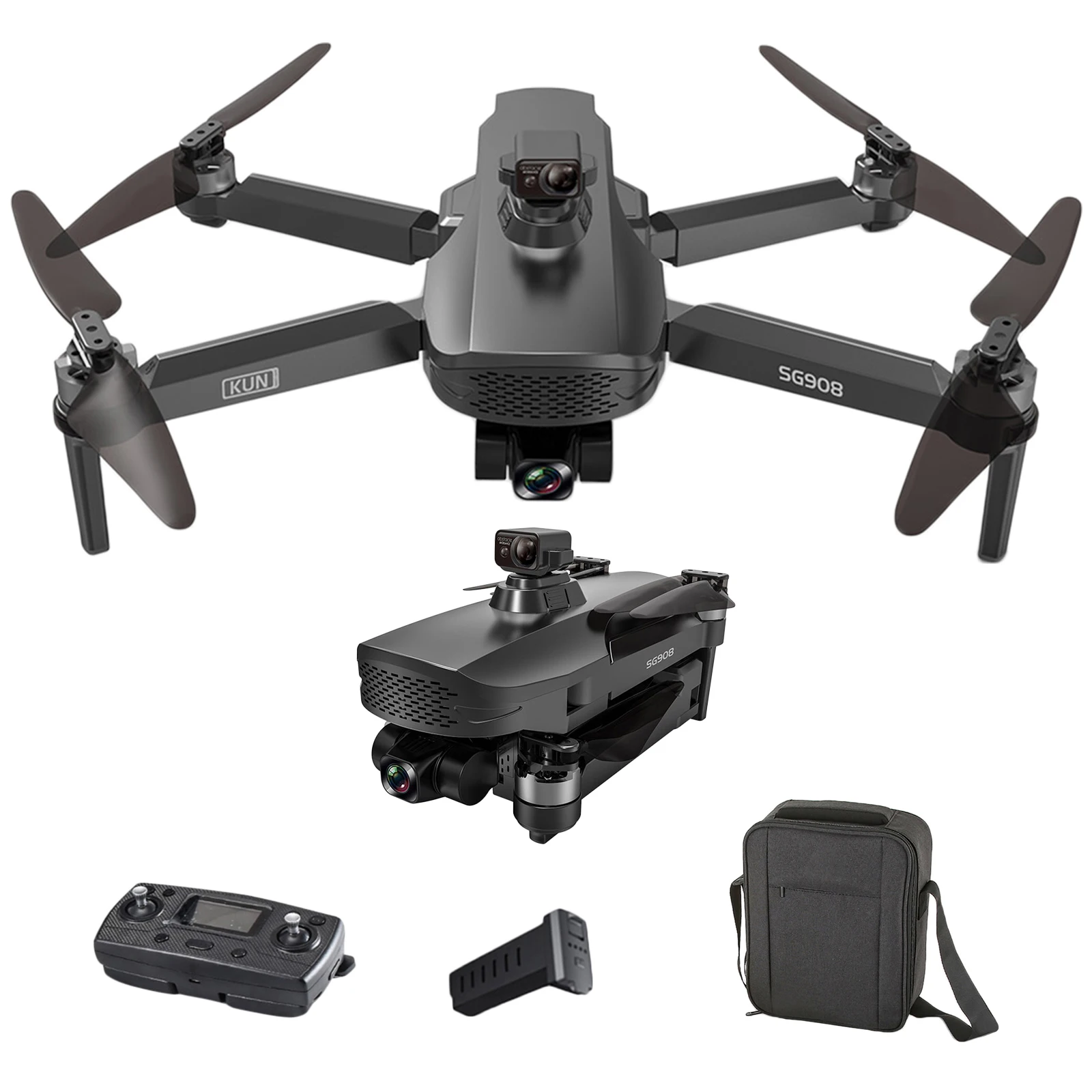 ZLL SG908 MAX 4K GPS Drone One Battery