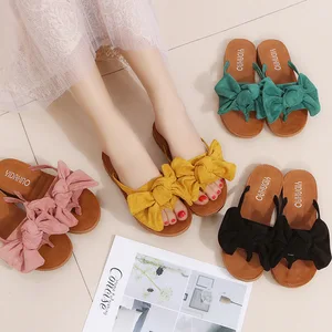 Newest Design Summer Women Flat Sandals Leisure Comfortable Slipper for Ladies