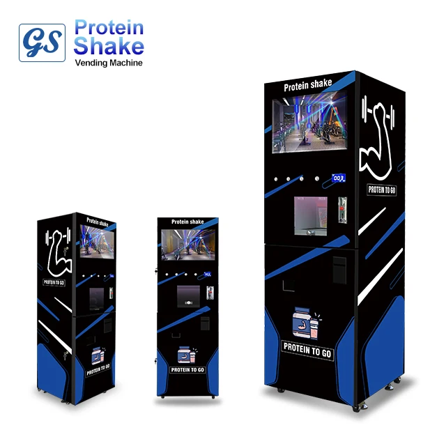 Fully Automatic Protein Shake Vending Machine for Gym GS Coffee Vending Machine details
