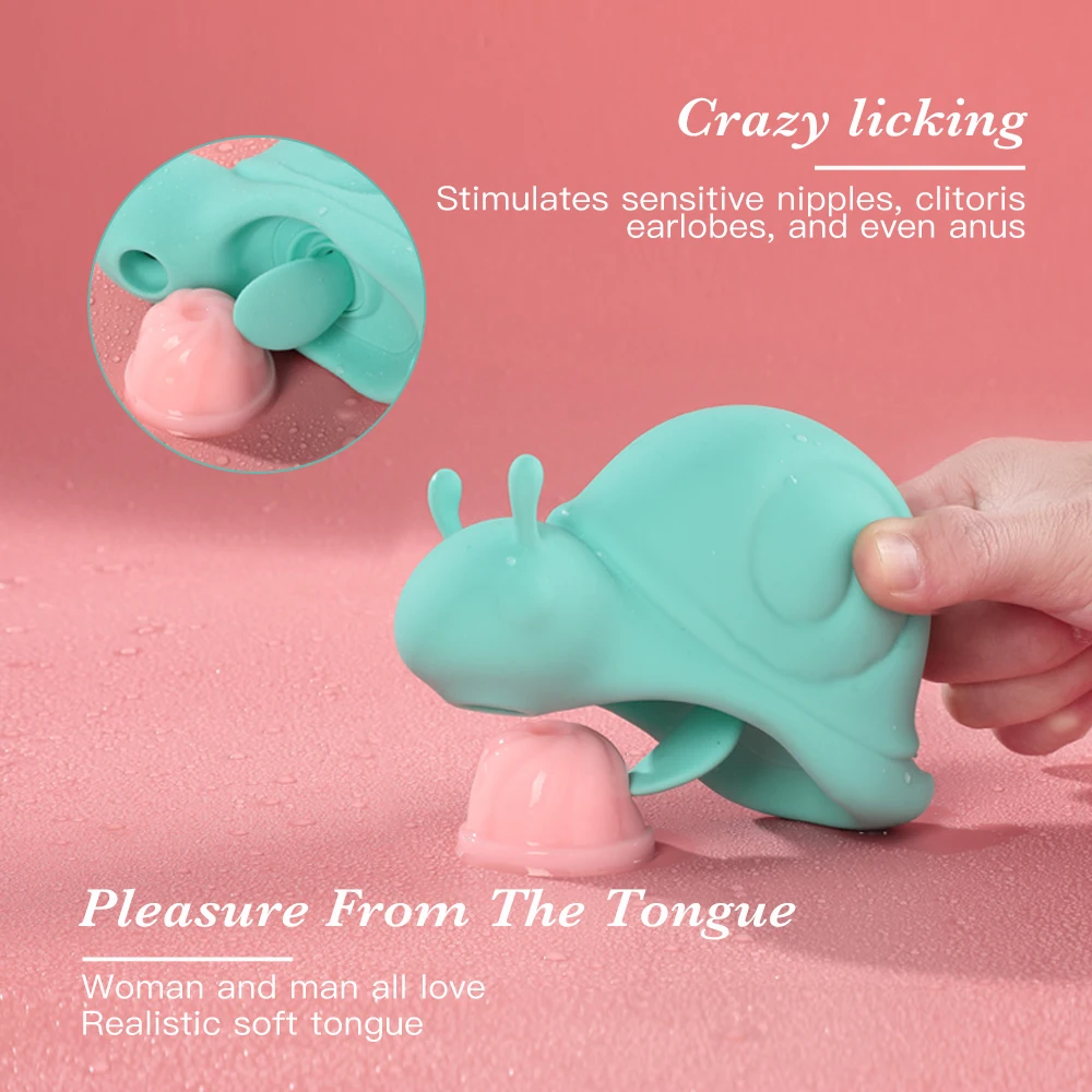 the snail sex toy for women Snail Vibe Dual-Motor Thrusting Vibrator Pink – Condomania.com main image 1