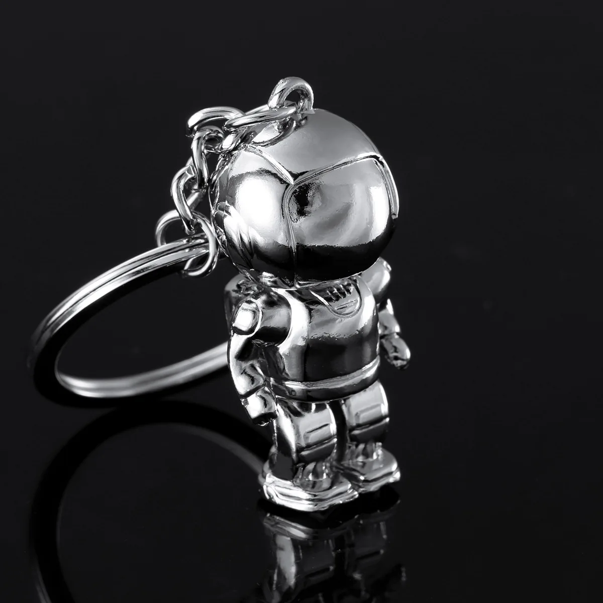 Wholesale Metal Robot  Keychain Custom Gift Toy Key Ring for Souvenir
