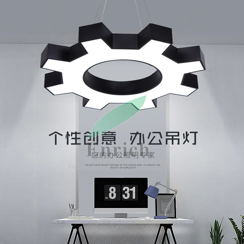 Surface Mounted Gear Shape LED Ceiling Lights With 800mm Diameter