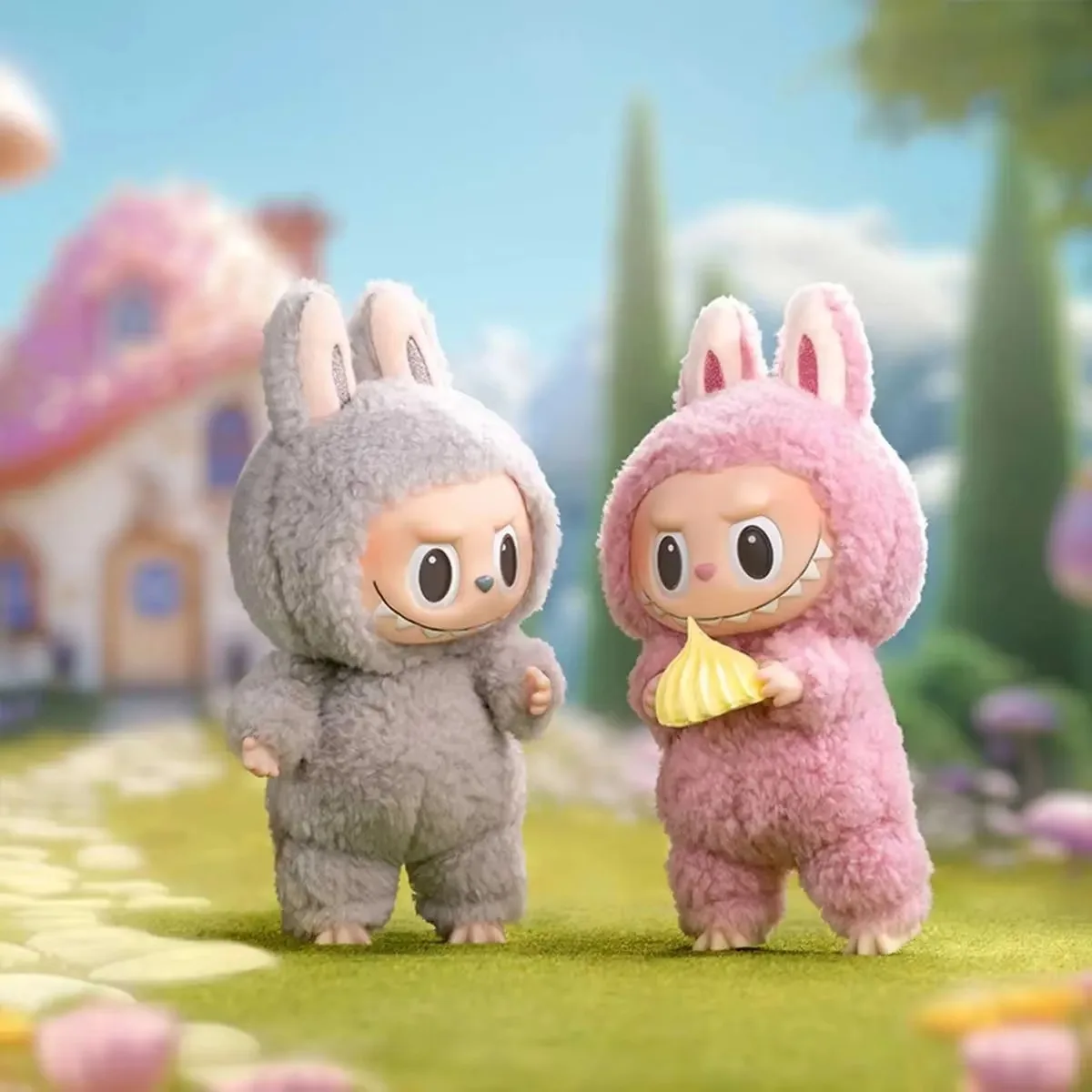 Pop Mart Labubu Sisi Hehe Baba Zizi Ququ Dada Duoduo Toys