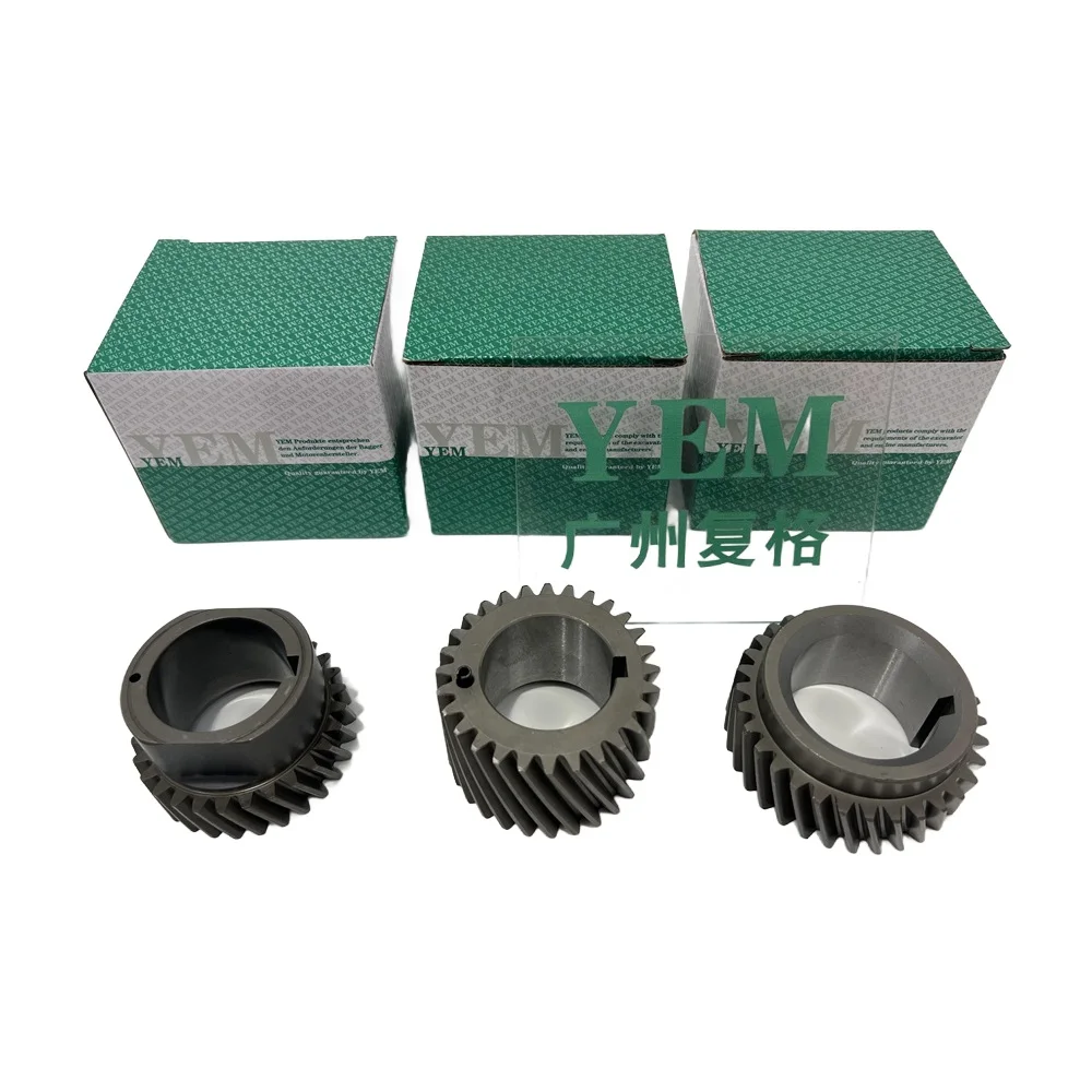 2T75 Crankshaft Gear 129350-21200 Fit for Yanmar Excavator Forklift Diesel Engine Repair Parts.