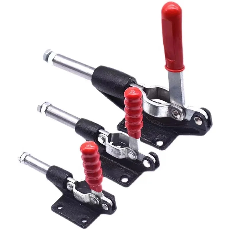 Bogong HS CH GH-305-EM Quick Release Toggle Clamp 386kg Holding Capacity Hand Tool Push Pull Action for Assembly